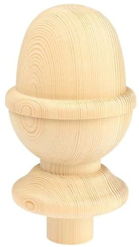 Jackson Woodturners Pine Acorn Newel Cap 90mm