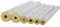 Steinwolle Rohrisolierung Rockwool alukaschiert 1 m verschiedene Größen (18x30mm/1m)