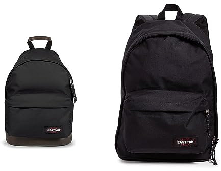 EASTPAK WYOMING Rucksack, 40 cm, 24 L, Schwarz (Black) & OUT OF OFFICE Rucksack, 44 cm, 27 L, Schwarz (Black)