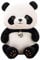 Herfair Panda Kuscheltier, 25 cm/9.8in Cartoon-Bambusröhren-Panda-Plüschtiere, Anschmiegsamer Plüsch-Panda, Kuscheltiere Geschenk für Kinder, Panda Geschenk (Panda Bebe,25 cm/9.8in)