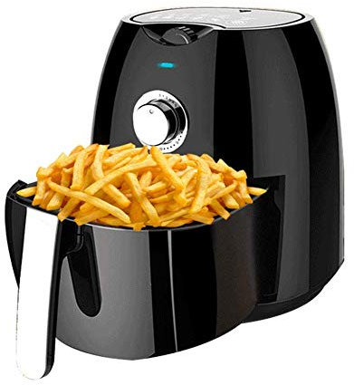 Air Fryer, 4.5 L Hot air Fryer Air Fryer Accessories Adjustable Temperature Control Timer Healthy Low Fat Cooking Air Circulation Technology Stabilize