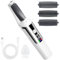 Nuve Smooth Pedicure Wand, Electric Callus Removers for Feet Rechargeable, Flawless Pedi Electric Feet Callus Remover for Dry Cracked Heels, Calluses, Dead Skin and Foot Care(White)