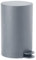 Gedy SHARON Papelera basura baño, 3L, con pedal y tapa, Resinas termoplásticas, Gris, 15,8 x 19,5 x 25,4