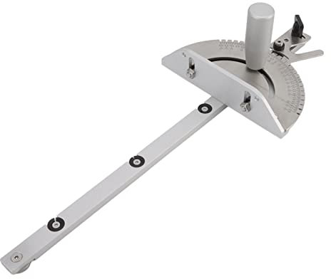 Jauge à Onglets de Scie à Table, Butée D'angle pour Scie à Table Jauge à Onglets de Scie à Table Jauge à Onglets de Scie à Table de Haute Précision pour le Travail du Bois