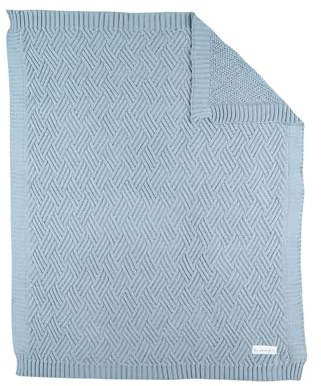 Noukie's Strickdecke Mix & Match, Himmelblau, 75 x 100 cm