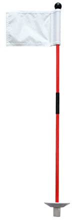 Green Golf Flag - Tournament Flag, Miniature Golf Flag | Portable Green Golf Flags, Professional Nylon Flag with Golf Pin for Outdoor Practice in