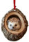 Decoration Noel, Ornement De Noël en Forme d'animal, Décoration d'animaux De La forêt, Ornement à Suspendre,Raton Laveur Hibou écureuil hérisson Lapin (hérisson)
