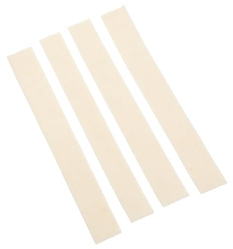 VINTORKY 4stücke Klarinetten-filzstreifen Mit Selbstklebender Rückseite Schallreduzierende Dämpfer Für Posaune Flöte Saxophon Effektive Geräuschreduktion Für Bessere Klangqualität