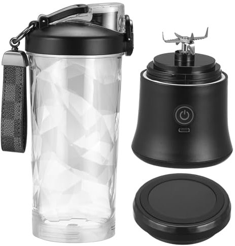 TOPBATHY Juicer Mini Juicer Machine Usb Rechargeable Fresh Juice Cup Mix Blender Compact for Travel Exercise