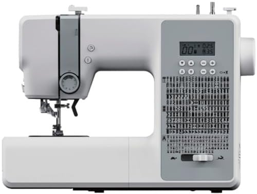 Rold S500 Computer Nähmaschine mit 300 Stichen zum Nähen aller Arten von Stoffen | Freiarm Computer-Nähmaschinen, Einfädelautomatik (Neues Modell)