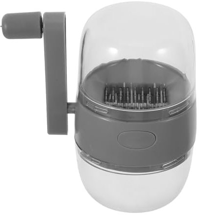 ZUNOXAZ Hachoir Manuel à Main pour Fruits Secs Noix Râpeur à Ail Émietteur Alimentaire Portable pour Cuisine Voyage Compact Facile