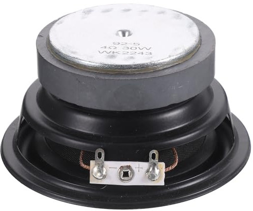 GALPADA Altavoces de 3,5 Pulgadas para Coche Subwoofer de 30W Audio de Coche de Altavoces Sonido Potente 4 Altavoz de Graves para Automóvil