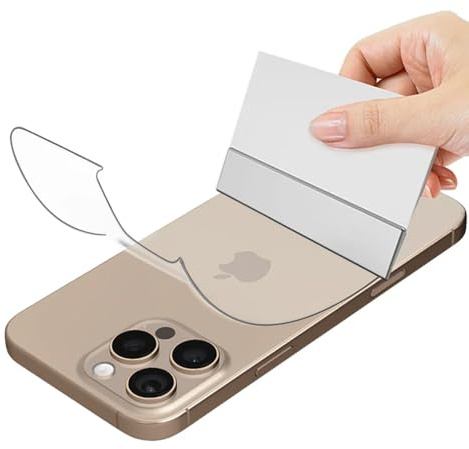 TMahhbid 2 Stück Rückseite Displayschutzfolie für iPhone 16 Pro, Zurück Hydrogel Folie [nicht glas][Anti-Kratzer]