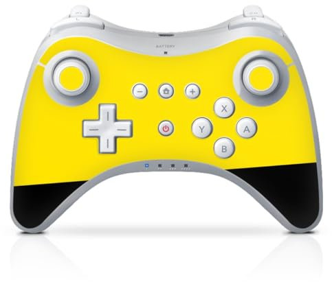DeinDesign Skin kompatibel mit Nintendo Wii U Pro Controller Folie Sticker BVB Borussia Dortmund Dortmunder Mädchen