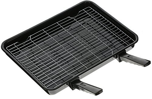 Qualtex Grillpfanne mit 2 Griffen für Ofenherd von Ignis, 415 mm x 295 mm