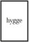 JUNIWORDS Poster mit/ohne Holzrahmen - Wähle ein Motiv - Hygge - Wähle eine Größe - 21 x 30 cm (S) mit Rahmen in Natur