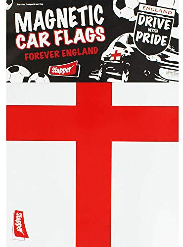 England Magnetische Autofahne St. Georges Kreuz