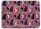 Cat Patterned Melamine Tray by Leslie Gerry - Cat Gift