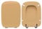 HYDRO HOME - Copriwater Ideal Standard Conca Come Originale, Tavoletta WC Ideal Standard con Cerniere Inclinate Idonee, Coperchio Water Copri Water in Legno Rivestito (WHISKY)