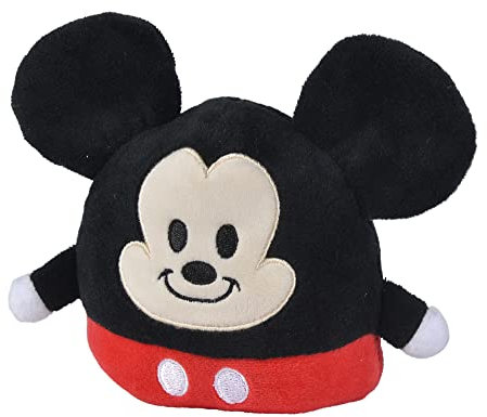 Simba 6315870364 - Disney Mickey Mouse, Micky und Minnie Wendeplüschfigur, 8cm, 2 Gesichter, für Kinder ab den ersten Lebensmonaten geeignet
