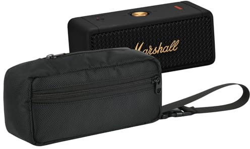 TXEsign Travel Carrying Case Bag Compatible with Marshall Emberton Bluetooth Speaker, Portable Bluetooth Speaker Protective Case Storage Bag with Hand Strap for Marshall Emberton Speaker