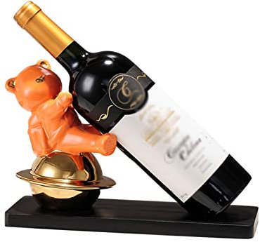 GATEZA Wine Rack Ceramics Wine Rack Decoration Wine Bottle Holder Wine Tray Living Room Wine Cabinet Bar Decoration Alcohol Rack