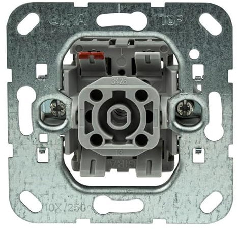 GIRA 010600 Wechselschalter UP-Einsatz 10 AX 250 V~