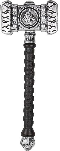 Funidelia | Martello da vichingo per uomo Nordico, Valchiria, Barbarian, Vikings - Accessori per Adulto, accessorio per costume - Marroni
