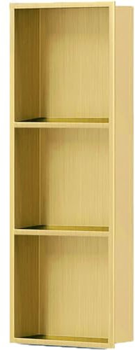 Wandnische Dusche - Duschnische - Wandnische, Shower Niche Eingebettete für die Dekoration von Hotelbadezimmern und Aufbewahrung zu Hause (Farbe : Gold, Größe : 900x280x125mm)
