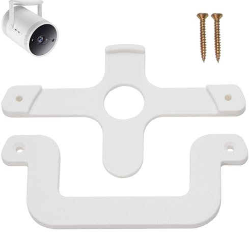 LUAATT Wall Mount/Ceiling Mount Compatible with Samsung Freestyle Projector(Gen1,Gen2),Easy Intall Holder for Projector with Screw