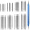 33 Stück Uhrmacherwerkzeug Set, Uhren Federstegwerkzeug Set Uhrenwerkzeug Uhrenarmband Stifte Federstege Werkzeug Edelstahl Uhrenarmband Link Pins Federstifte Uhr Entferner Repair Tool Set