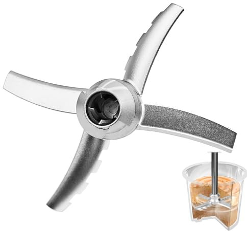 Replacement Paddle Blade Compatible with Ninja CREAMi Deluxe Ice Cream Maker NC501UK NC501 NC501C NC500 NC500C NC501H CN501CO Series, for Ninja Creami Deluxe Replacement Parts Accessories