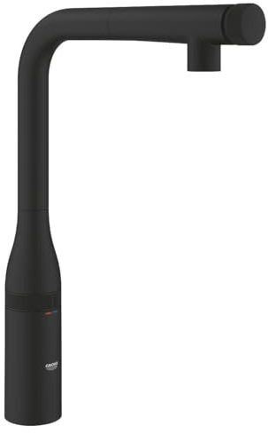 Grohe 31928KF0 Essence SmartControl Spültischarmatur mit SmartControl phantom black