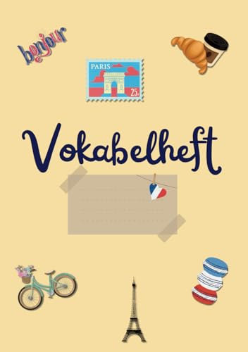 Vokabelheft Französisch: 2 Spalten