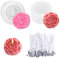EIH1 2 Pcs Moule Bougie Silicone 3D Comprend 50 mèches de bougie - Moule à Bougies de Qualité Alimentaire - Pour Cire de Soja Cire d'Abeille Aromathérapie Chocolat DIY Superbe Cadeau Fait à la Main