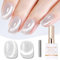 Shining She Gel Nail Polish Cat Eye, 15ML Silver Glitter Magnetic Gel Polish with Magnet Soak-Off UV/LED Holographic Nail Polish for Nail Art Salon DIY Home, 1PC