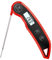 DOQAUS Meat Thermometer Probe, 3S Instant Read Food Thermometer with ±0.5℃ Precision, Backlit LCD, 12cm Stainless Food Probe, Auto On/Off Meat Thermometersfor Cooking, Baking, BBQ, Water, Oil, Red