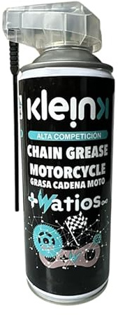 SPRAY KLEIN GRASA GRAPHENE CADENA MOTO. El grafeno para engrasar la cadena de tu moto. Grafeno Spray, Aerosol con Aplicador Especial.