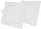 NRGLEVER Paquet à 2 Pièces Plafond spot Encastré LED 18W, Ultraminces Carré 225mm x 225mm, Blanc froid 6500K, Lampe Panneau de Plafond, Drive Inclus