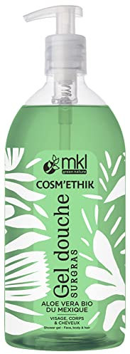 MKL Green Nature Cosm'Ethik Gel Douche Surgras Aloe Vera Bio du Mexique 1 L