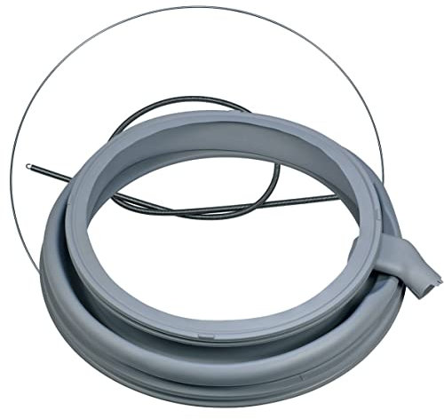 Manchette de porte avec anneau de serrage, joint, manchette, machine à laver, machine à laver, machine à laver, Bosch Siemens 00686004 686004 adapté Balay Constructa Pitsos Profilo Neff waq wat wuq