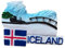 3D-Kühlschrankmagnet, Island-Kühlschrankmagnet, Reise-Souvenir-Geschenk, Dekoration für Zuhause und Küche, Island-Kühlschrankmagnet