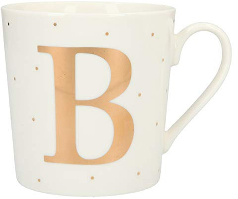 Depesche 5909.027 - Taza de porcelana con asa (300 ml, con texto B