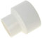 MroMax Sourcingmap Raccord réducteur en PVC 75 mm x 50 mm Blanc