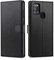 Focusor Kompatibel Mit Samsung Galaxy A21S Hülle - Leder Flip Case Ständer PU Brieftasche Schutzhülle Cover, Schwarz