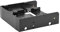 Queen.Y Support de Montage d'ordinateur pour Baie de Lecteur de Disquette Disques durs/disques SSD 2,5/3,5Inch vers 5,25 inch, pour Lecteur de Cartes/Disque Dur Baie Frontale de CD/DVD