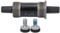 Alomejor 68mm Bike Tretlager Set Square Taper Sealed Bottom Brack für Mountainbike mit Schrauben(113mm)