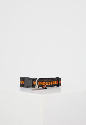 Alpha Industries Dog-Tag Collar stylisches Hunde-Halsband Black