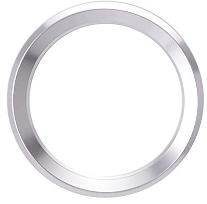 PENGFA Wshao Store Auto Styling Dekoration Ring Lenkrad Trim Kreis Aufkleber Fit for BMW M3 M5 E36 E46 E60 E90 E92 X1 F48 X3 X5 X6 (Color Name : Silver)