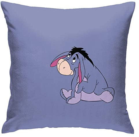 Hdadwy Kissenbezug, Dekorativ, Tiermotiv, Lila, 45,7 x 45,7 cm, Klassisch, Liebe, 1 Stück, Schlafzimmer, Wohnzimmer, Bettwäsche & Bettwaren, Hochzeit, Valentinstag, Geburtstag, Weihnachten